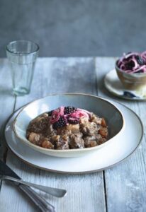 Guinness and Blackberry Beef Stew Recipe Image